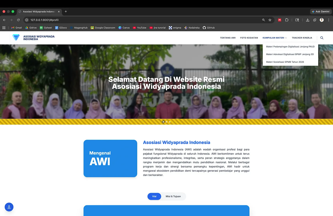 WebAWI: Automated Scheduling & Performance Tracking System